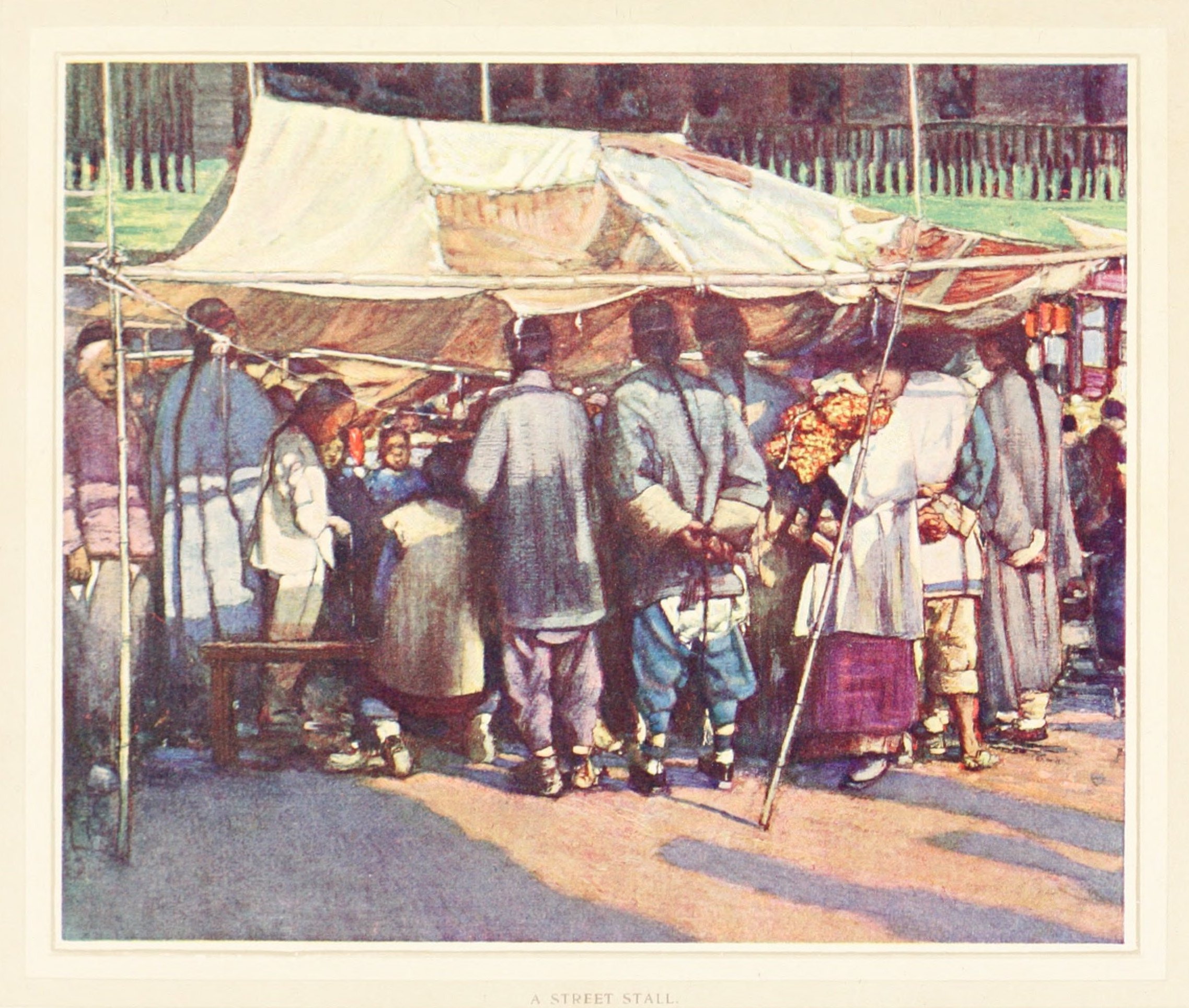 China16.A Street Stall.街头小贩.jpg